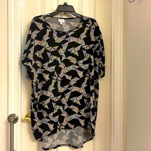 LuLaRoe over size top